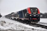 Late running eastbound "Empire Builder"